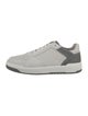 Brunello Cucinelli Leather Colorblock Pattern Sneakers