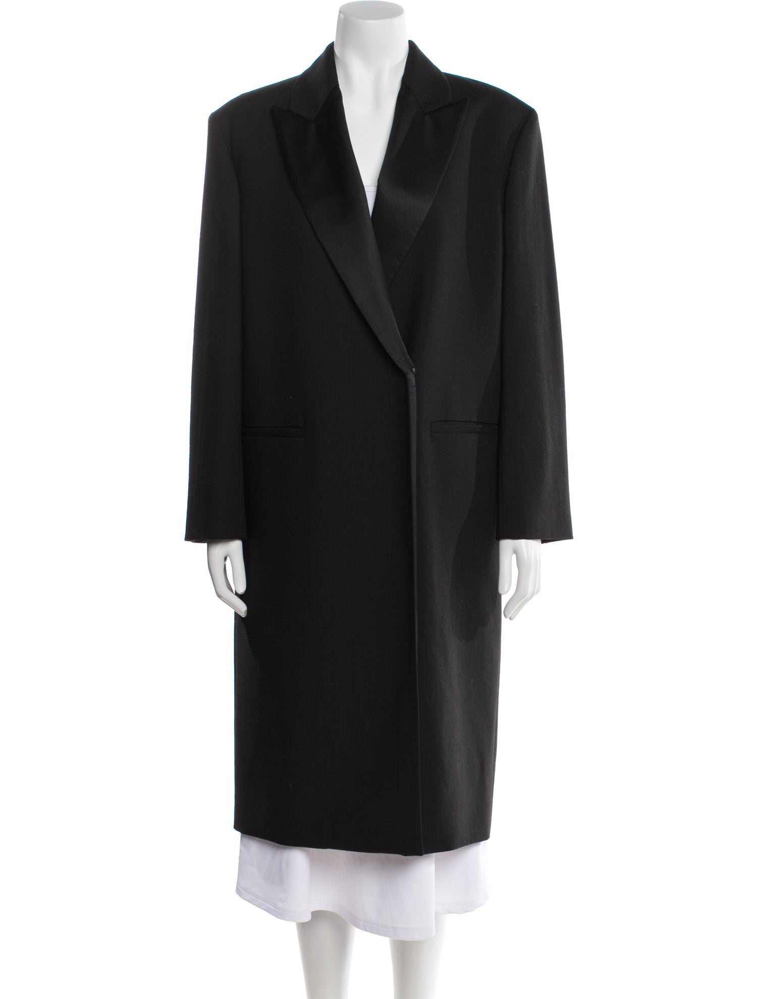 Brunello Cucinelli Virgin Wool Faux Fur Coat
