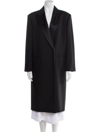 Brunello Cucinelli Virgin Wool Faux Fur Coat