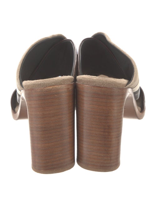Brunello Cucinelli Monili Leather Slides
