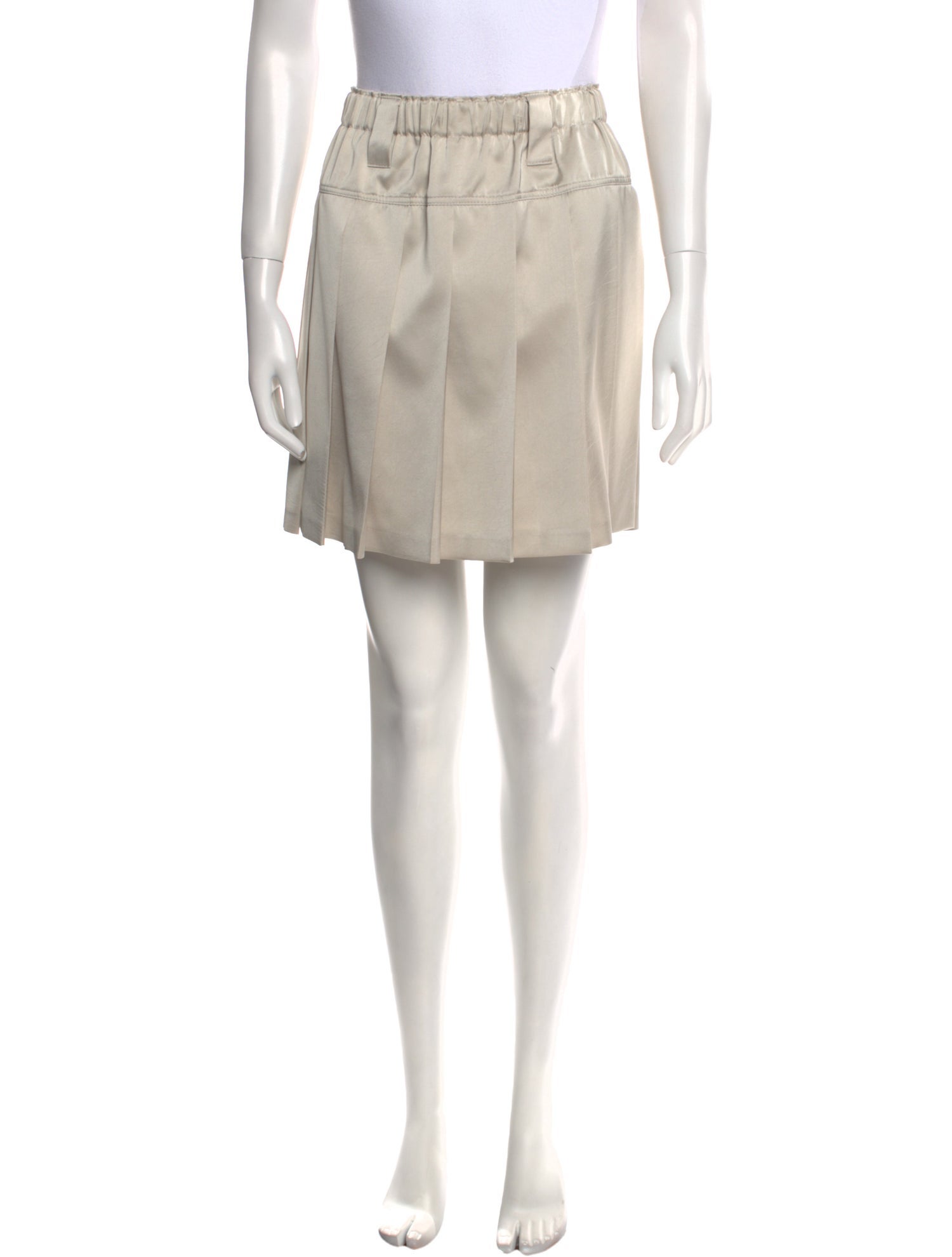 Brunello Cucinelli Ruffle Embellishment Mini Skirt