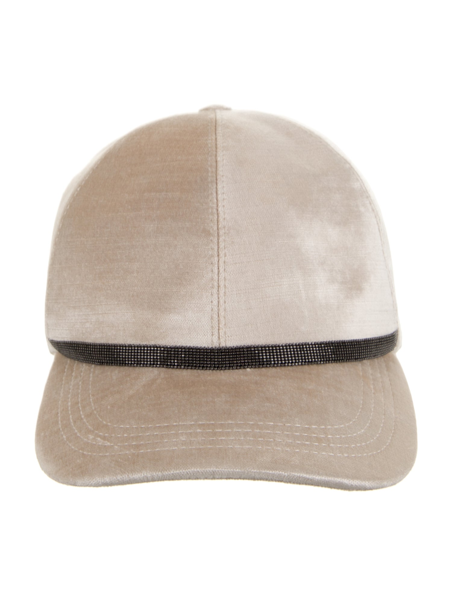 Brunello Cucinelli Embellished Cotton Baseball Hat