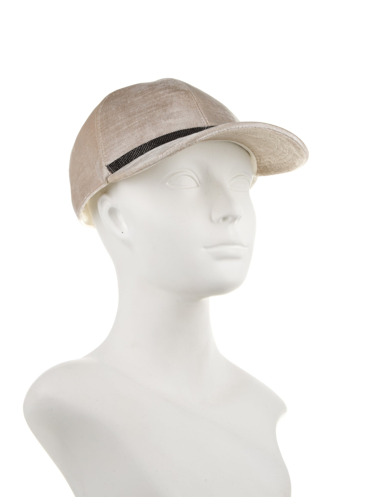 Brunello Cucinelli Embellished Cotton Baseball Hat