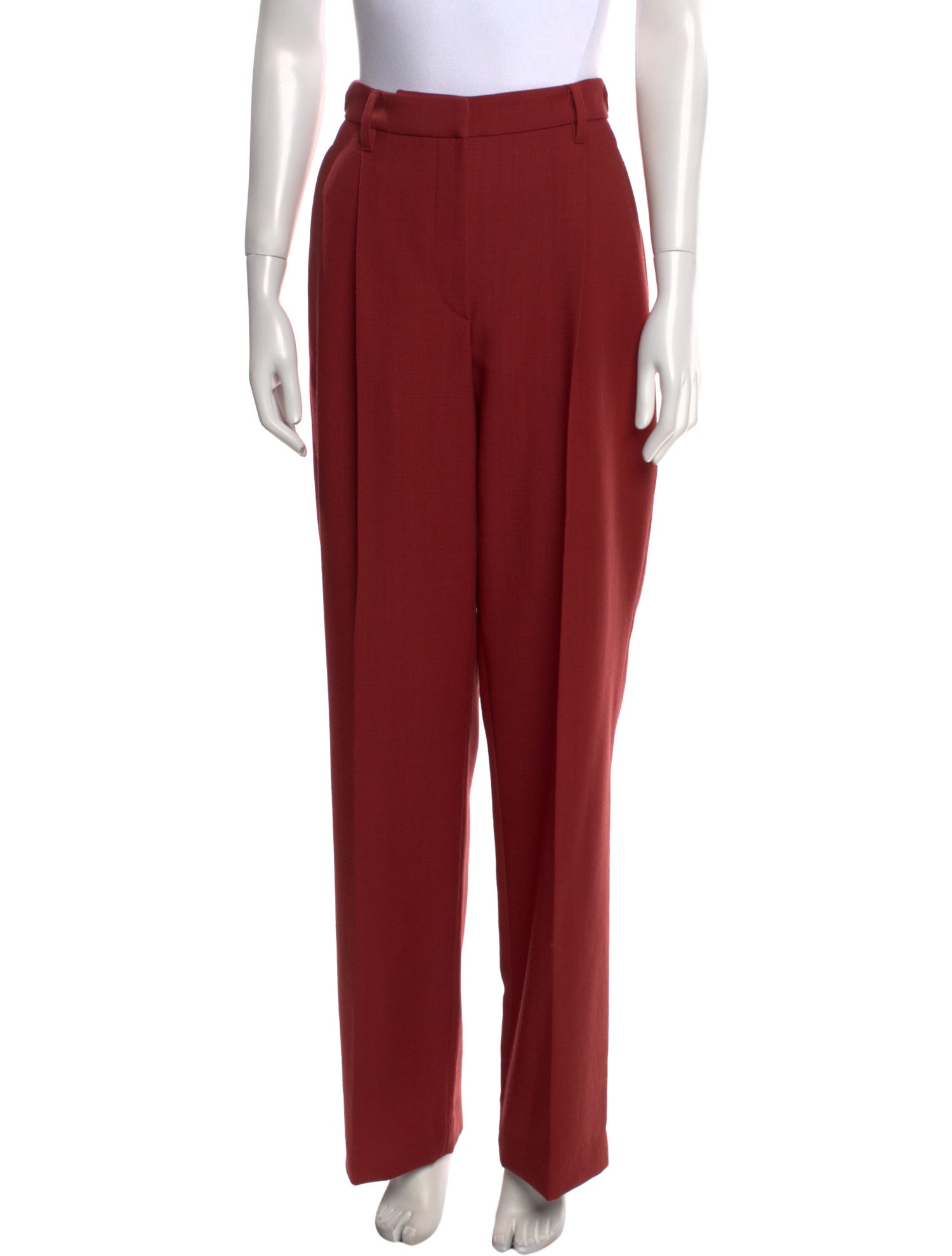 Brunello Cucinelli Virgin Wool Wide Leg Pants