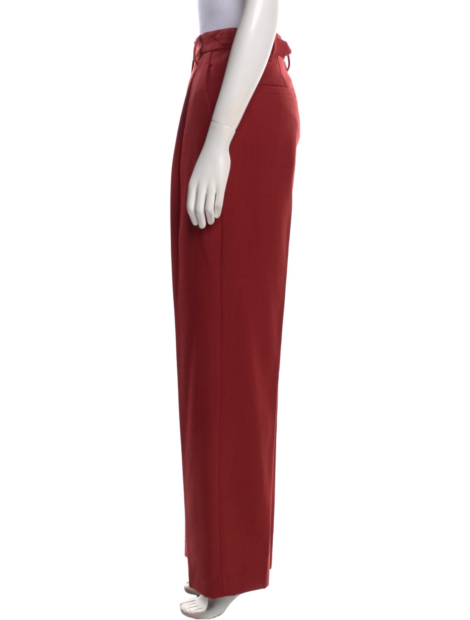 Brunello Cucinelli Virgin Wool Wide Leg Pants