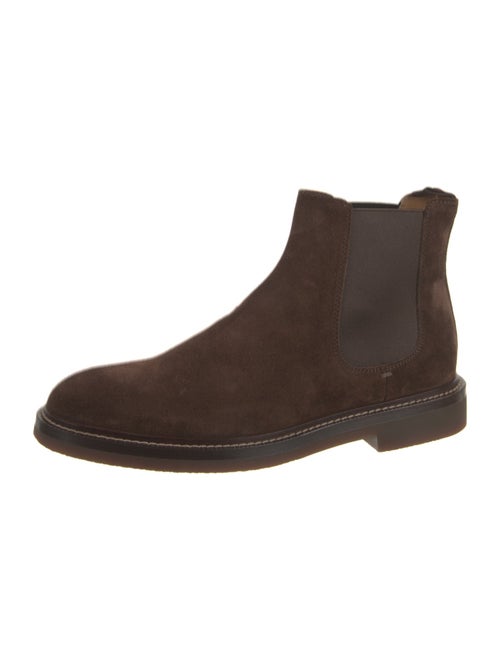 Brunello Cucinelli Suede Chelsea Boots