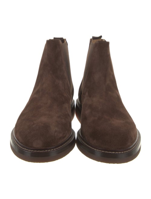 Brunello Cucinelli Suede Chelsea Boots