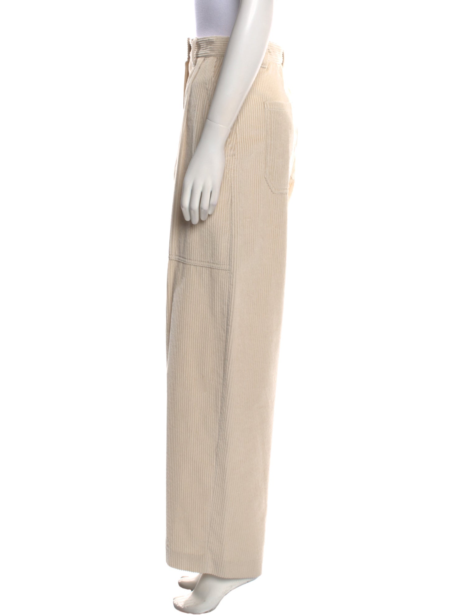 Brunello Cucinelli Striped Wide Leg Pants