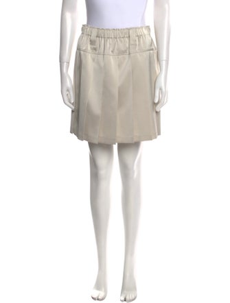 Brunello Cucinelli Ruffle Embellishment Mini Skirt