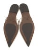 Brunello Cucinelli Leather Studded Accents Slingback Flats