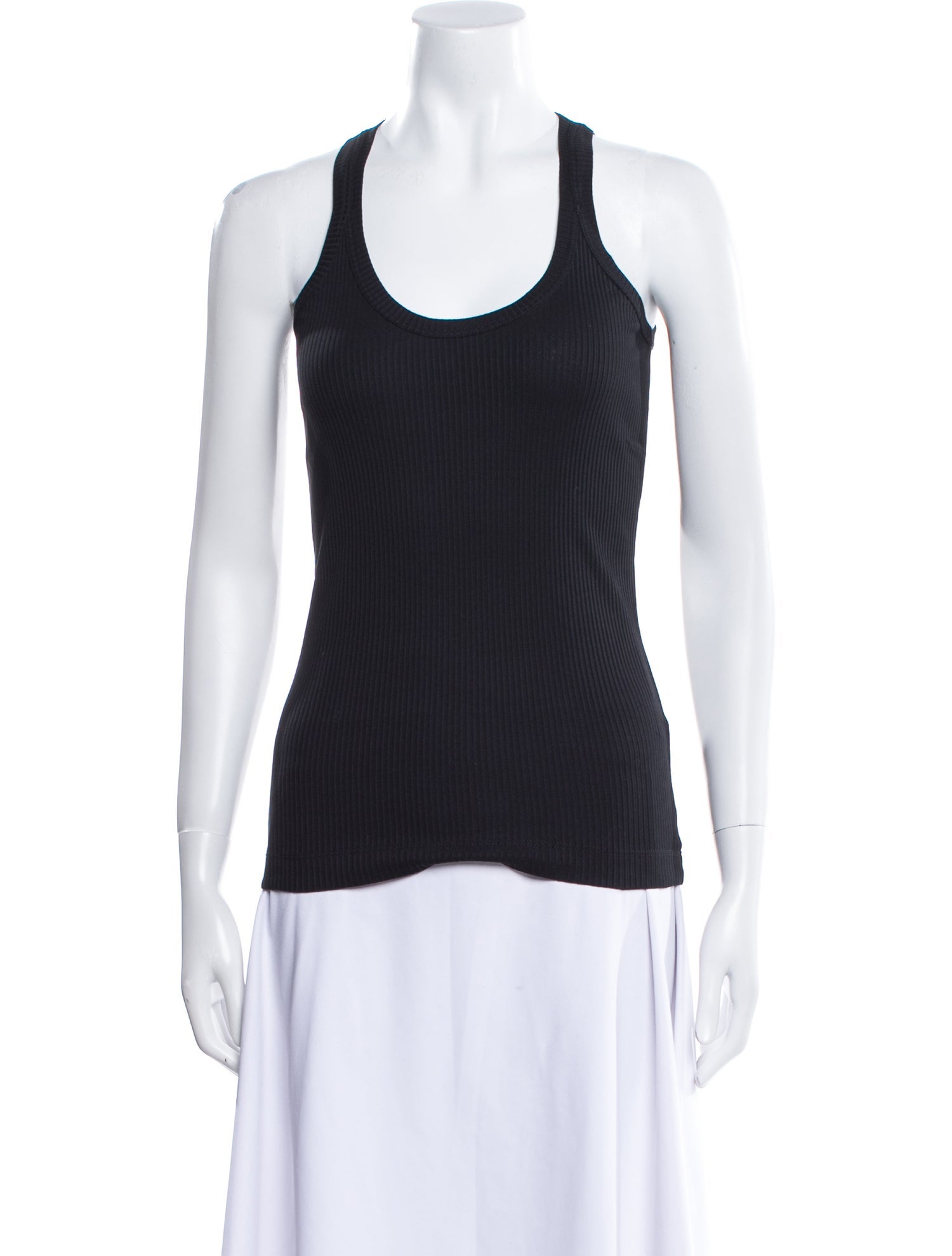 Brunello Cucinelli Scoop Neck Sleeveless Top