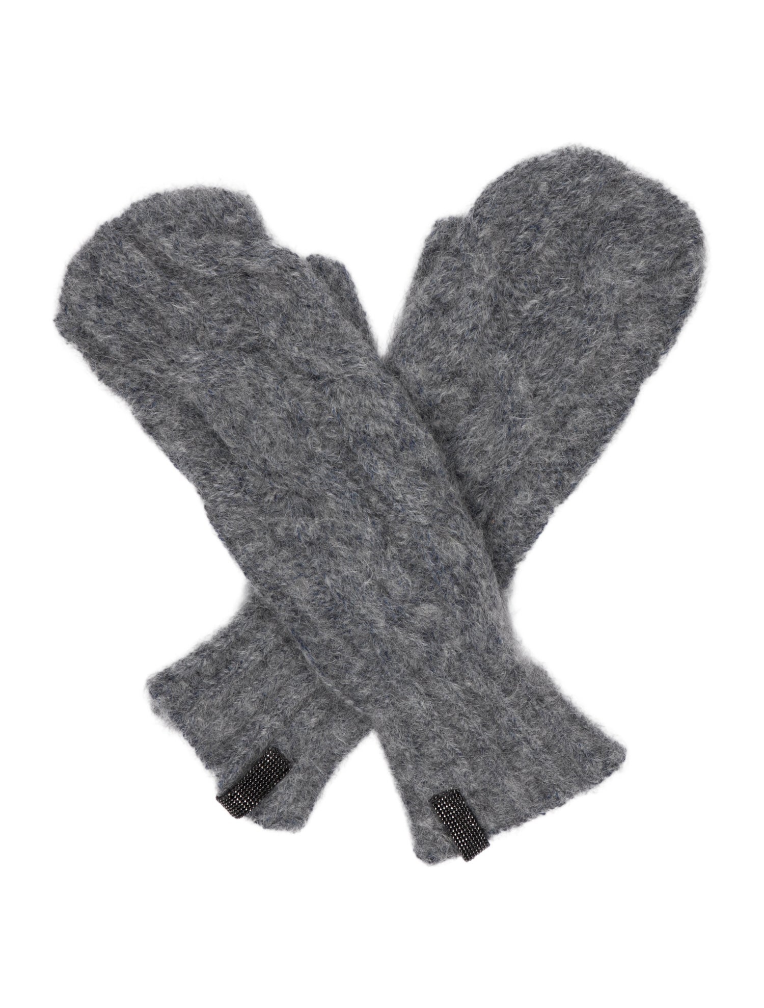 Brunello Cucinelli Wool Knit Mittens