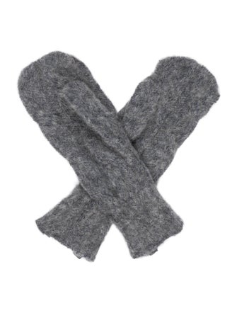 Brunello Cucinelli Wool Knit Mittens