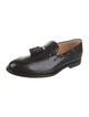 Brunello Cucinelli Leather Tassel Accents Loafers