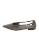 Brunello Cucinelli Suede Studded Accents Ballet Flats