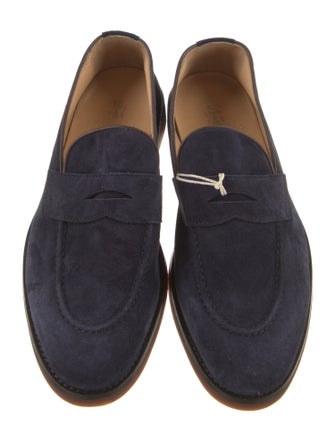 Brunello Cucinelli Suede Dress Loafers