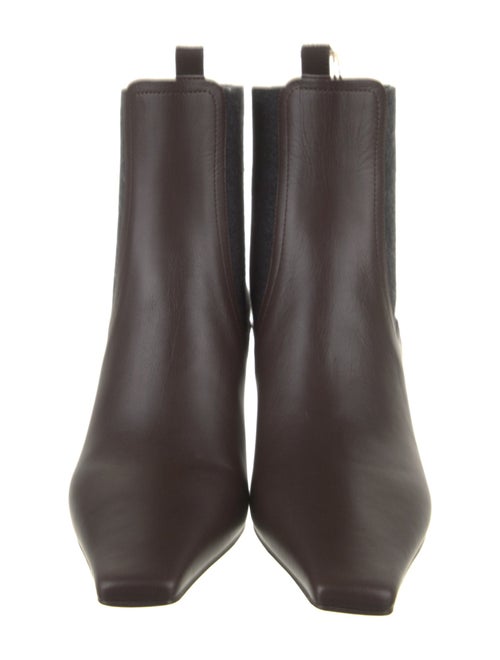 Brunello Cucinelli Leather Chelsea Boots