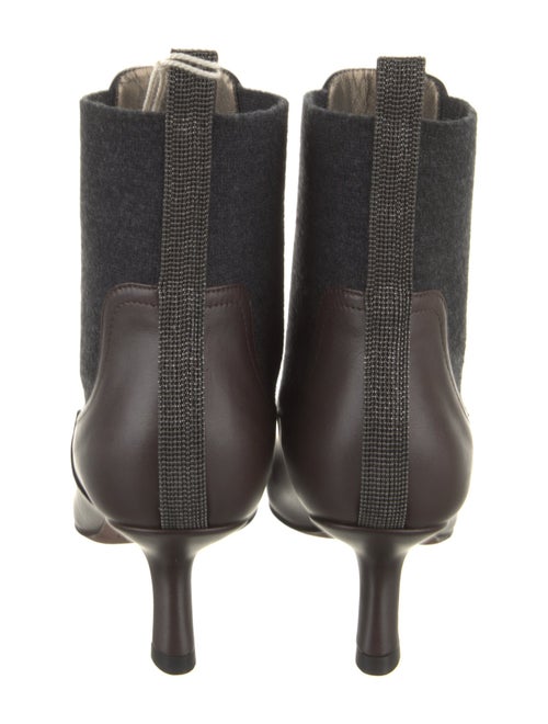 Brunello Cucinelli Leather Chelsea Boots