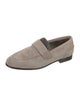 Brunello Cucinelli Suede Studded Accents Loafers