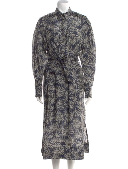 Brunello Cucinelli Silk Long Dress