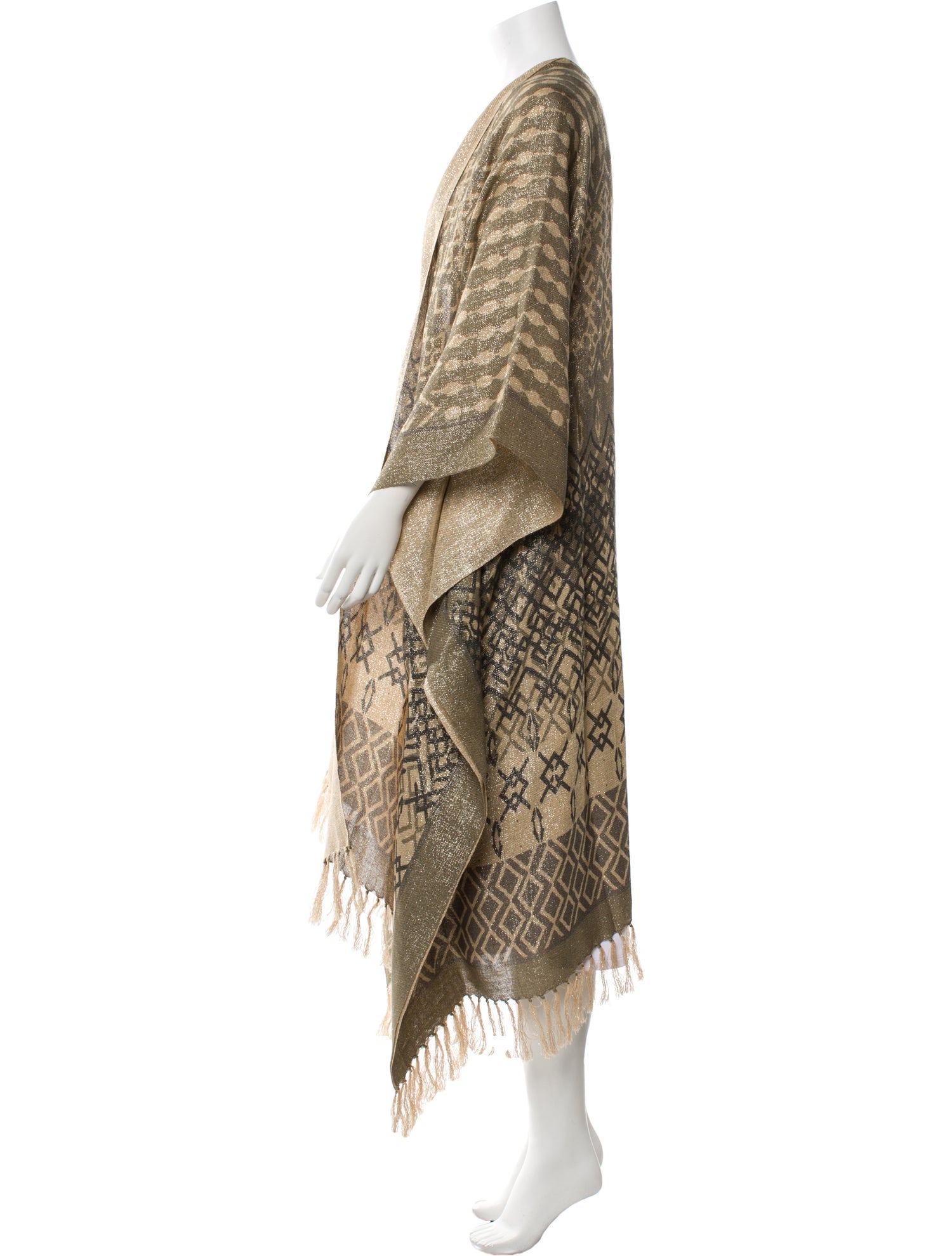 Brunello Cucinelli Alpaca Printed Coat