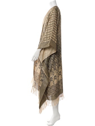 Brunello Cucinelli Alpaca Printed Coat
