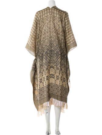 Brunello Cucinelli Alpaca Printed Coat