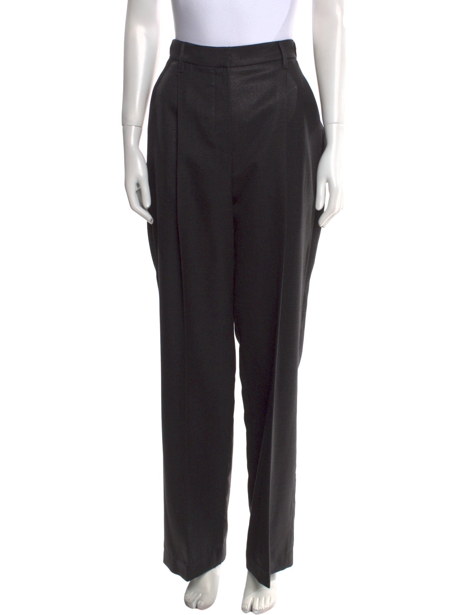 Brunello Cucinelli Virgin Wool Wide Leg Pants