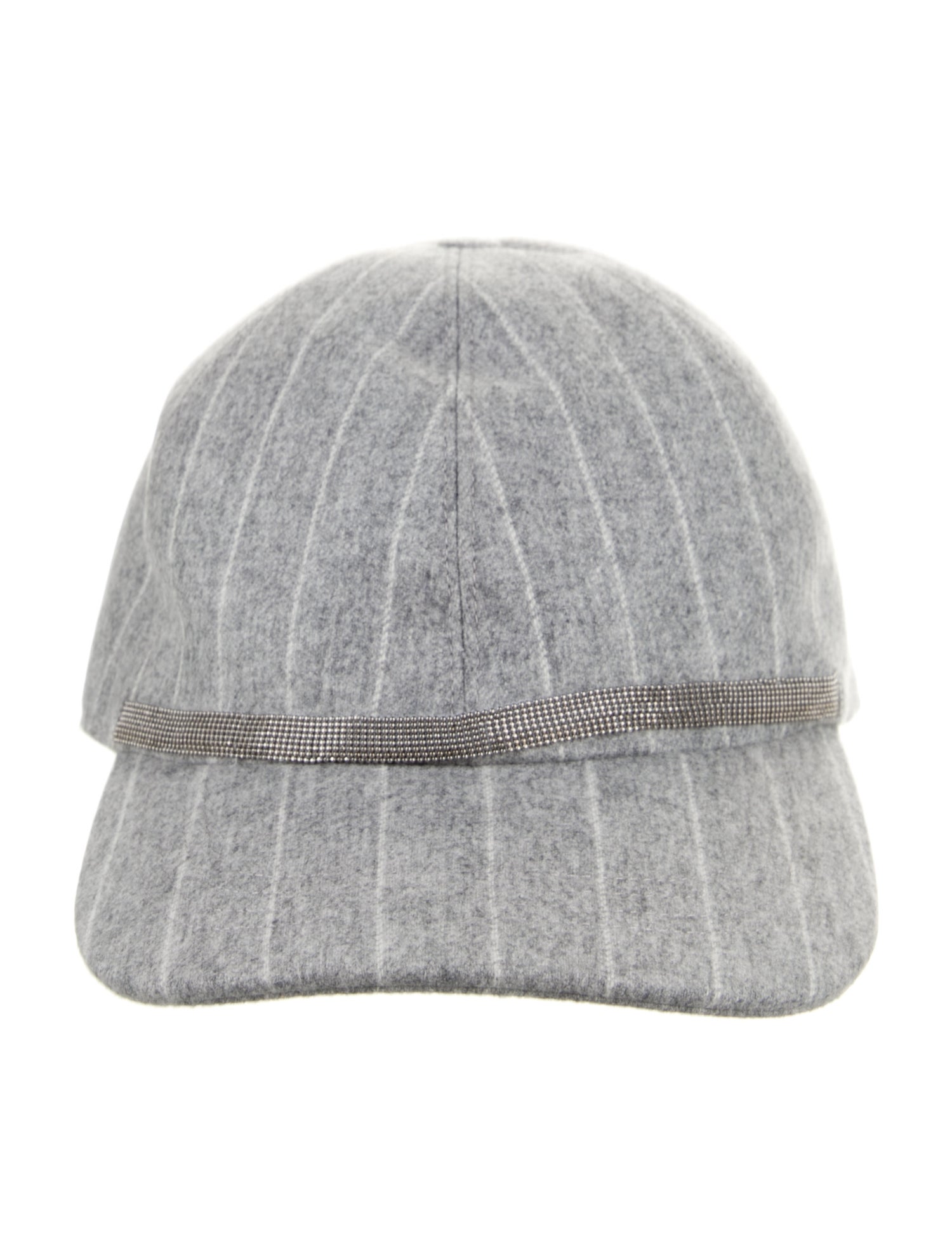 Brunello Cucinelli Patterned Virgin Wool Baseball Hat