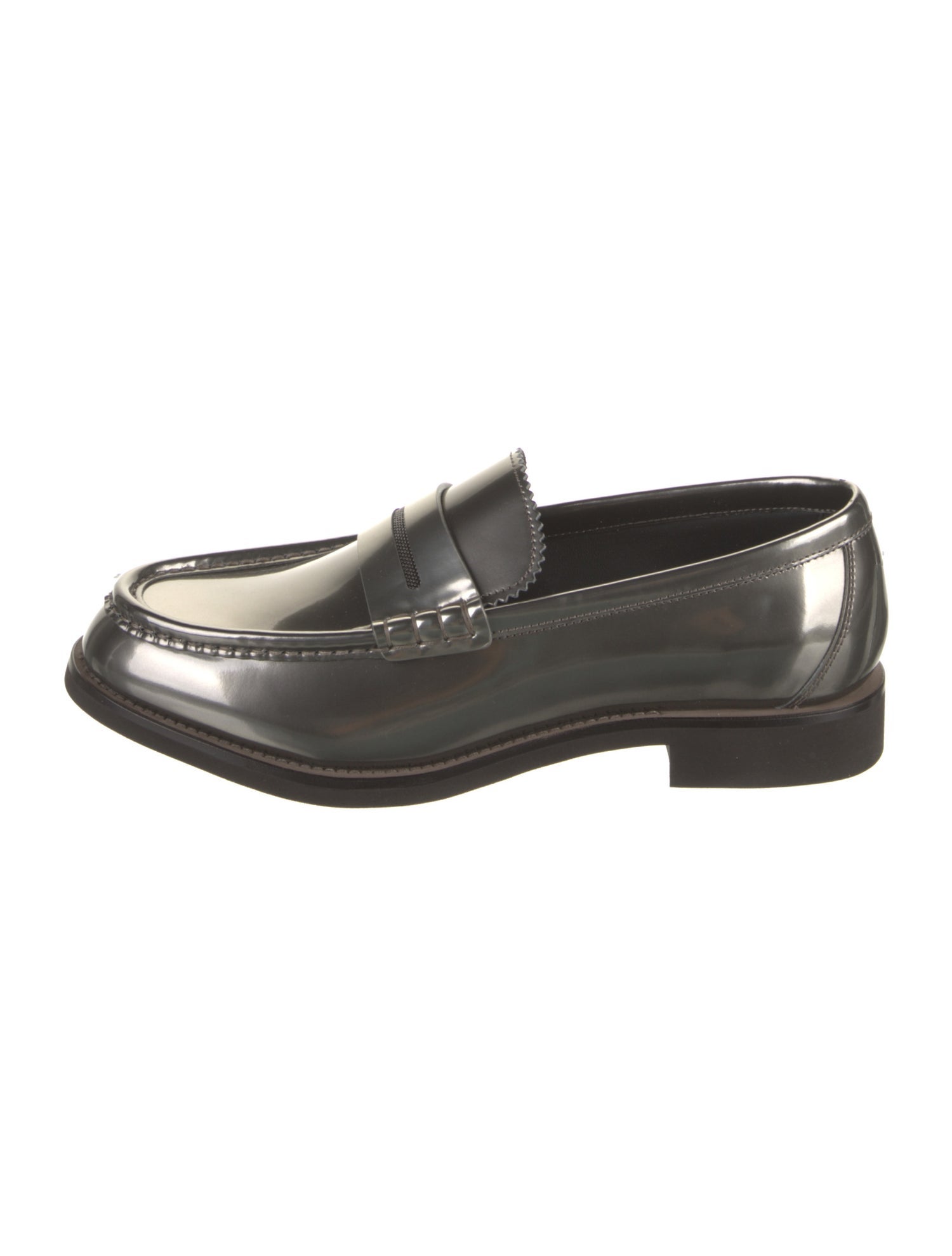 Brunello Cucinelli Patent Leather Loafers