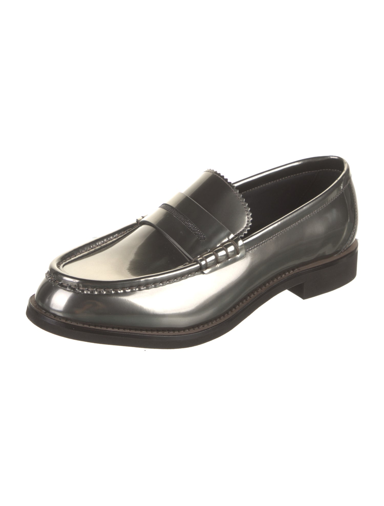 Brunello Cucinelli Patent Leather Loafers