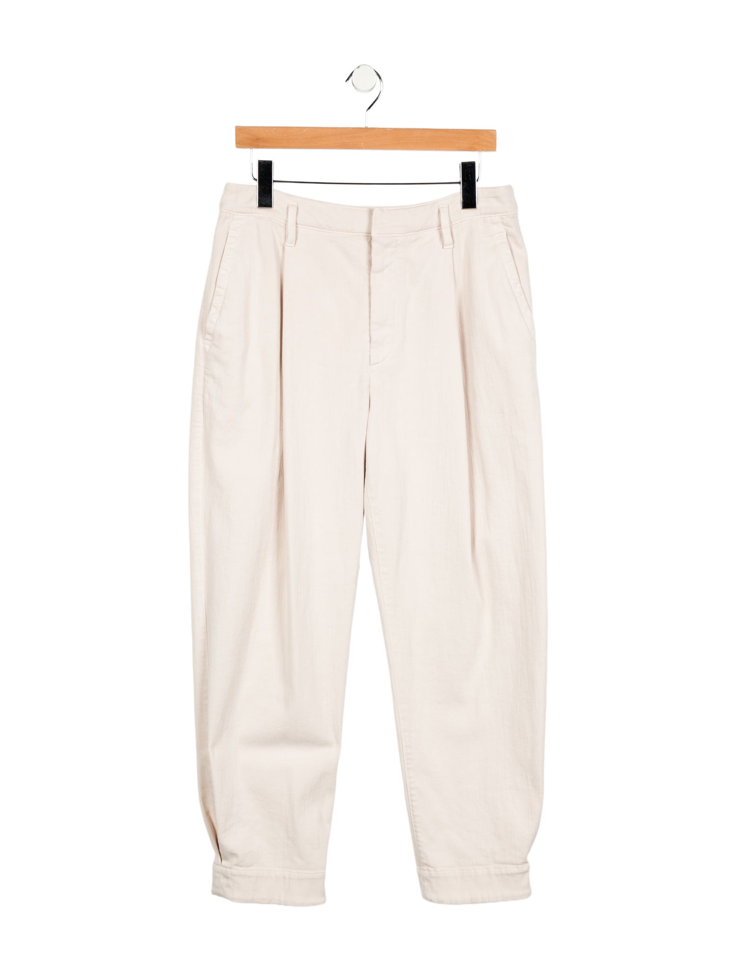 Brunello Cucinelli High-Rise Straight Leg Jeans
