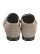 Brunello Cucinelli Suede Studded Accents Loafers
