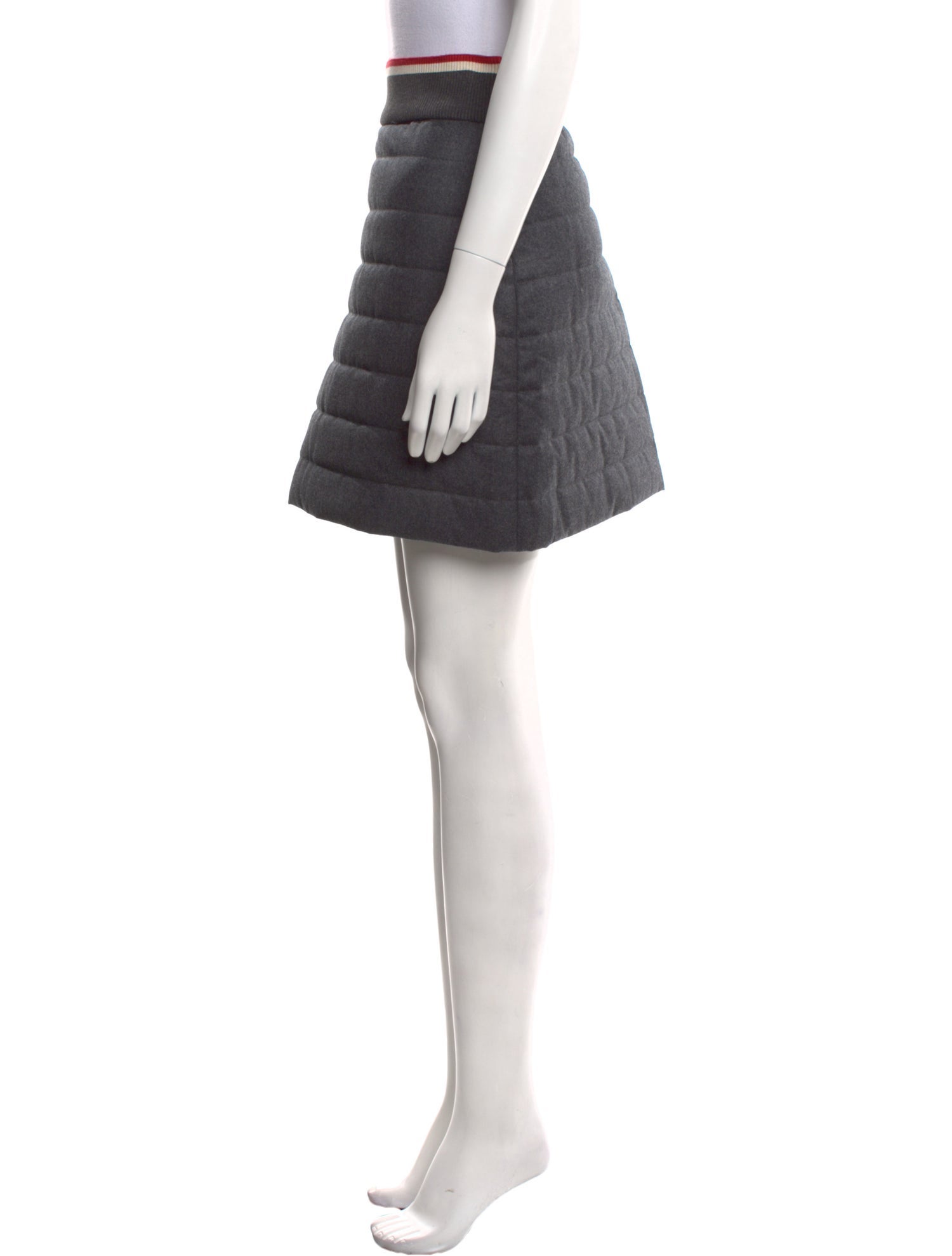 Brunello Cucinelli Virgin Wool Mini Skirt