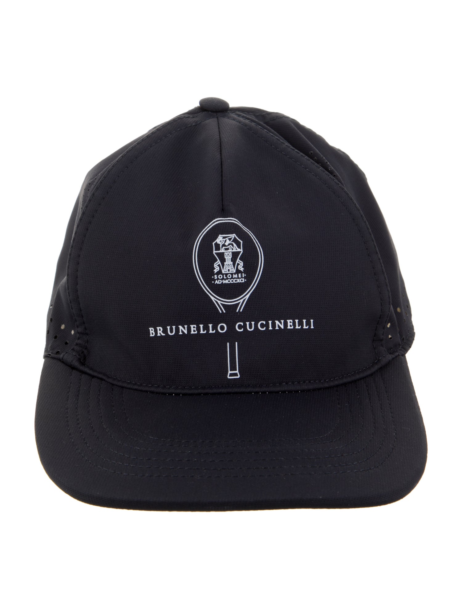 Brunello Cucinelli Printed Nylon Baseball Hat