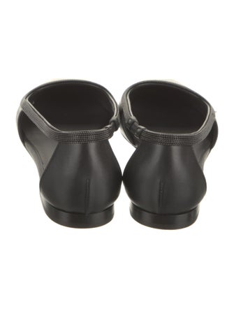 Brunello Cucinelli Leather Studded Accents Ballet Flats