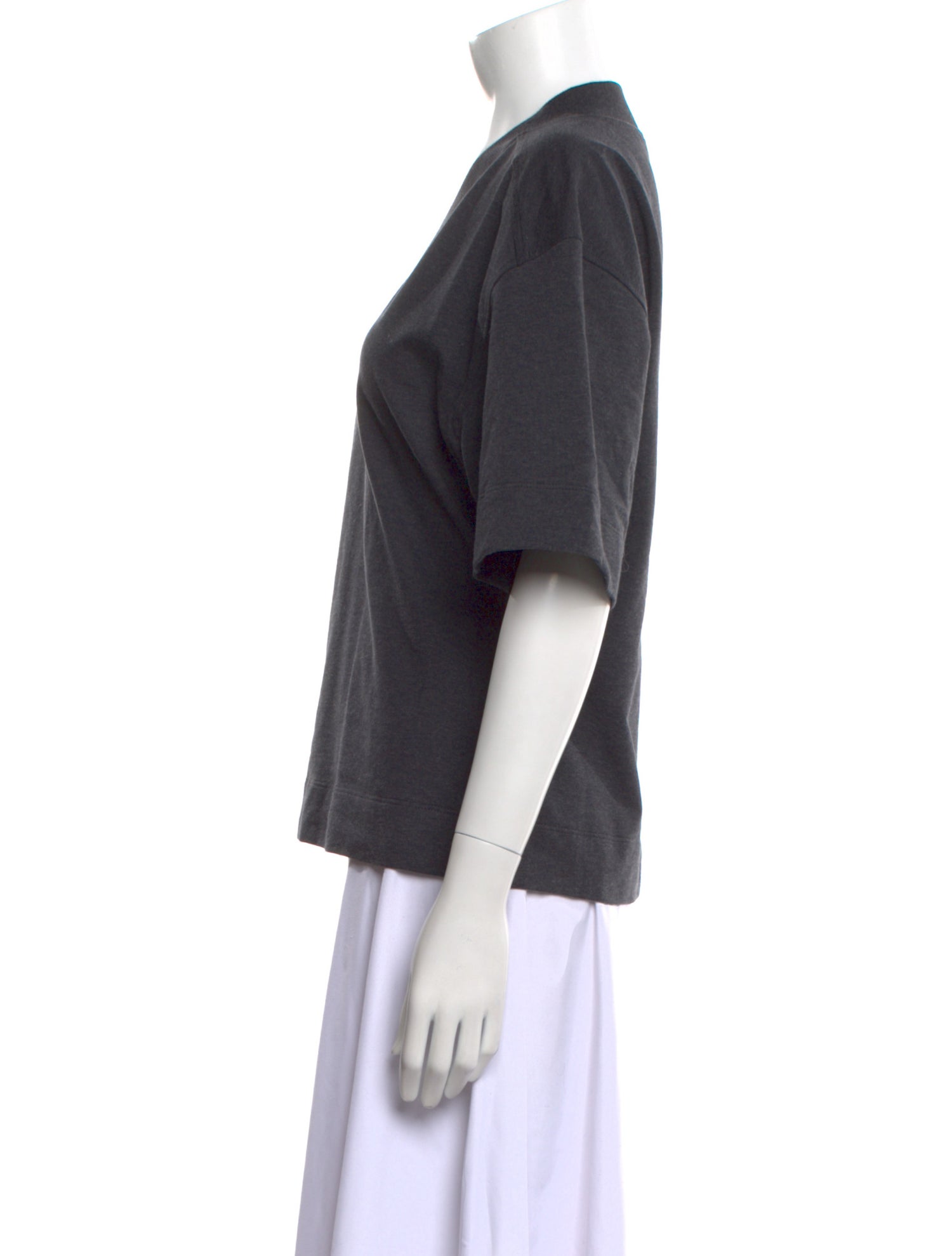 Brunello Cucinelli V-Neck Short Sleeve T-Shirt