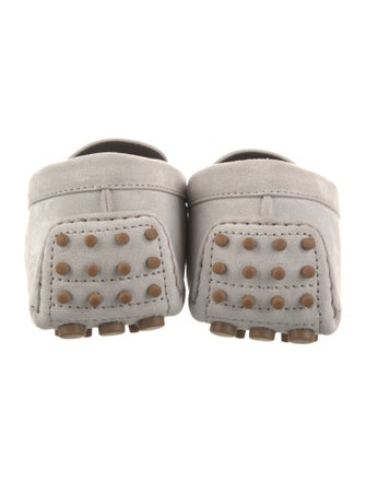 Brunello Cucinelli Suede Glitter Accents Loafers