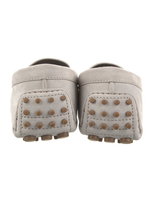 Brunello Cucinelli Suede Glitter Accents Loafers