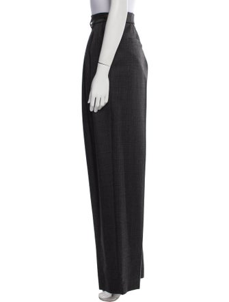 Brunello Cucinelli Virgin Wool Wide Leg Pants
