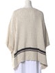 Brunello Cucinelli Striped Bateau Neckline Sweater