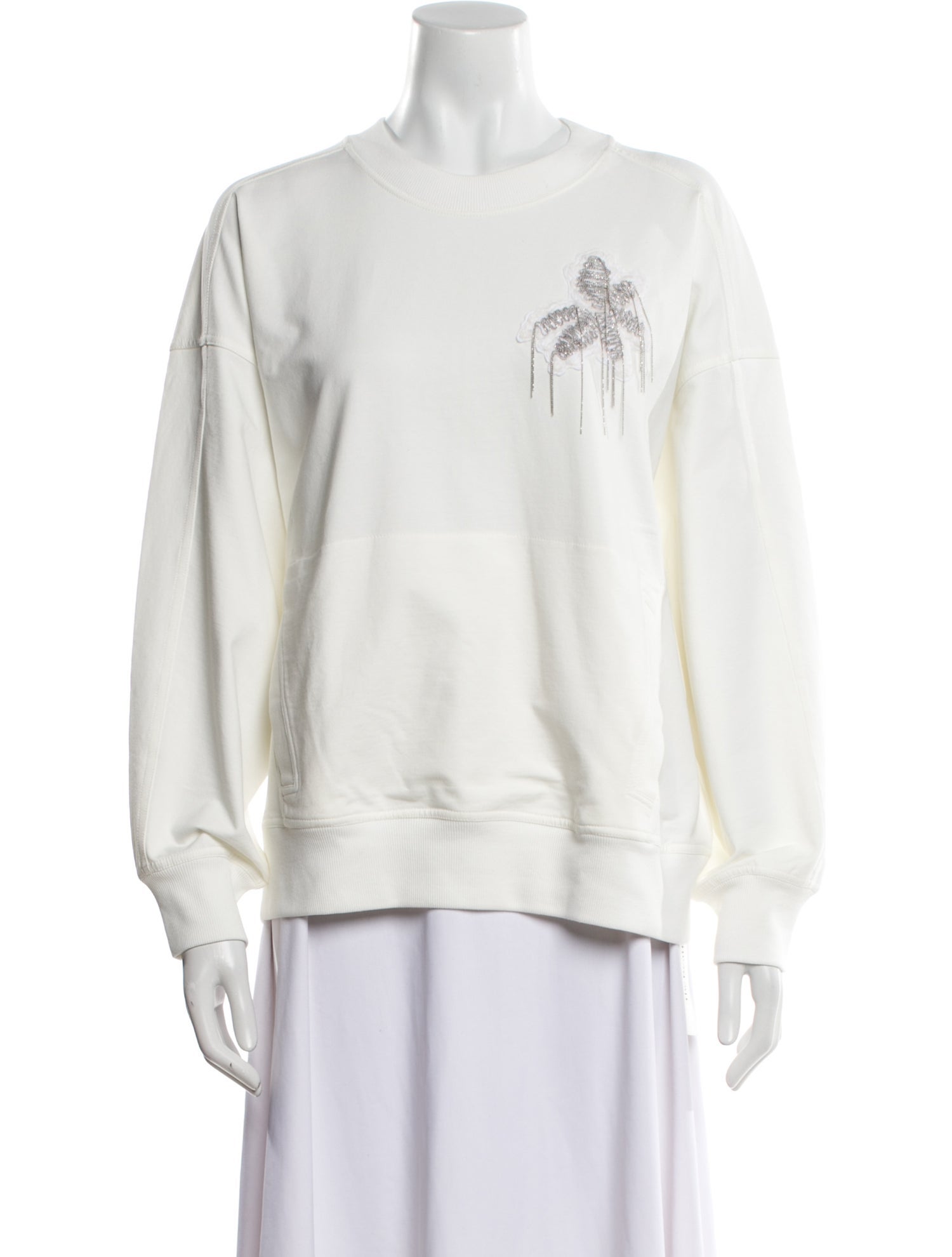 Brunello Cucinelli Crew Neck Long Sleeve Sweatshirt w/ Tags