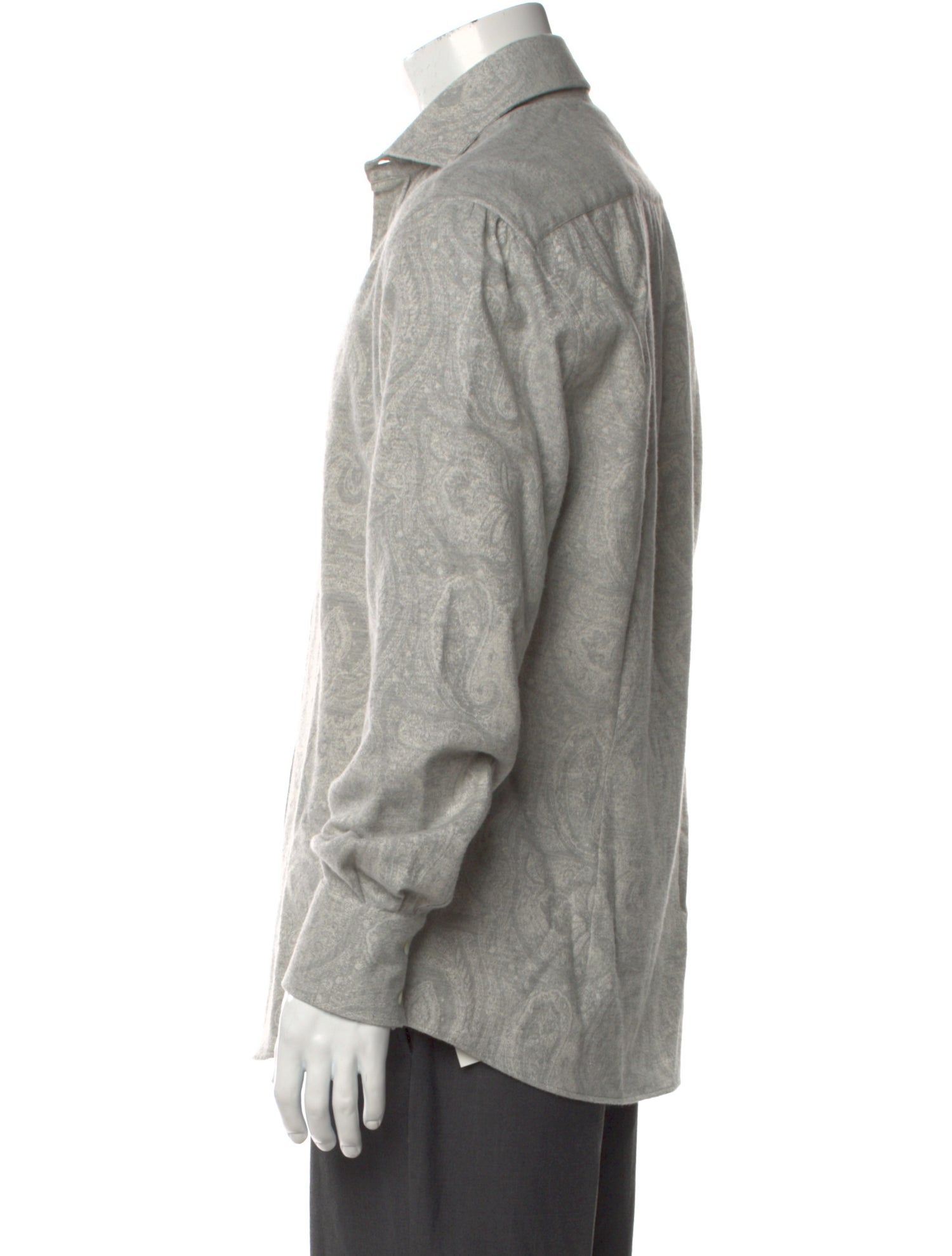 Brunello Cucinelli Printed Long Sleeve Shirt w/ Tags