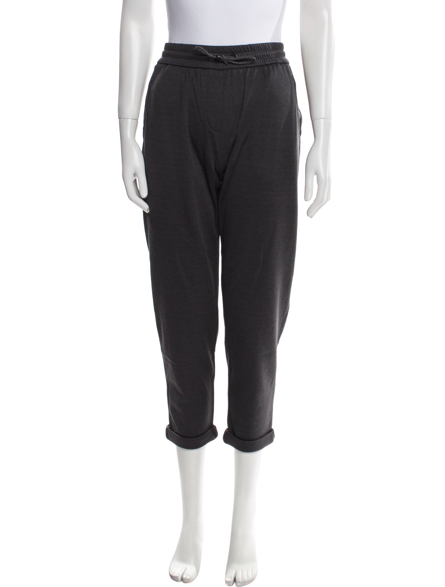 Brunello Cucinelli Beaded Accents Sweatpants