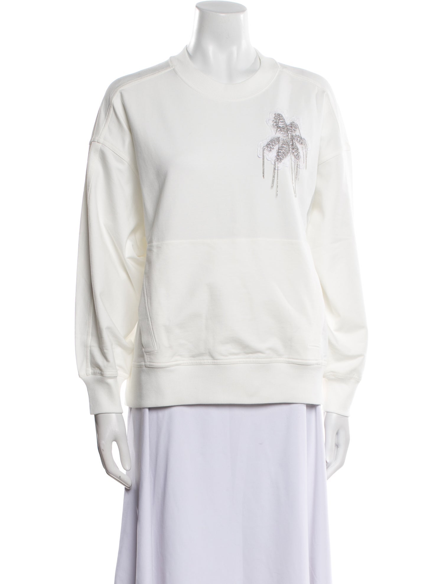 Brunello Cucinelli Crew Neck Long Sleeve Sweatshirt