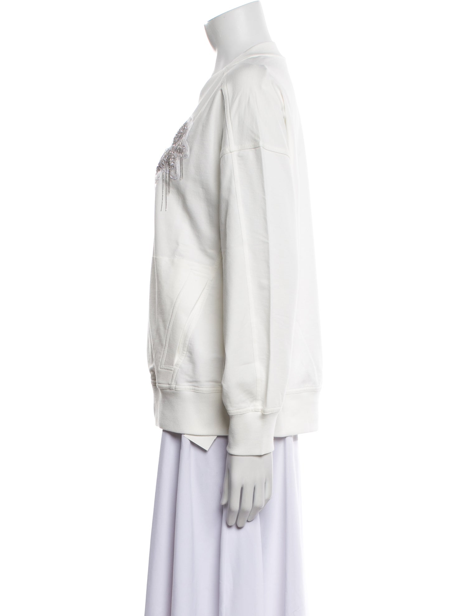 Brunello Cucinelli Crew Neck Long Sleeve Sweatshirt