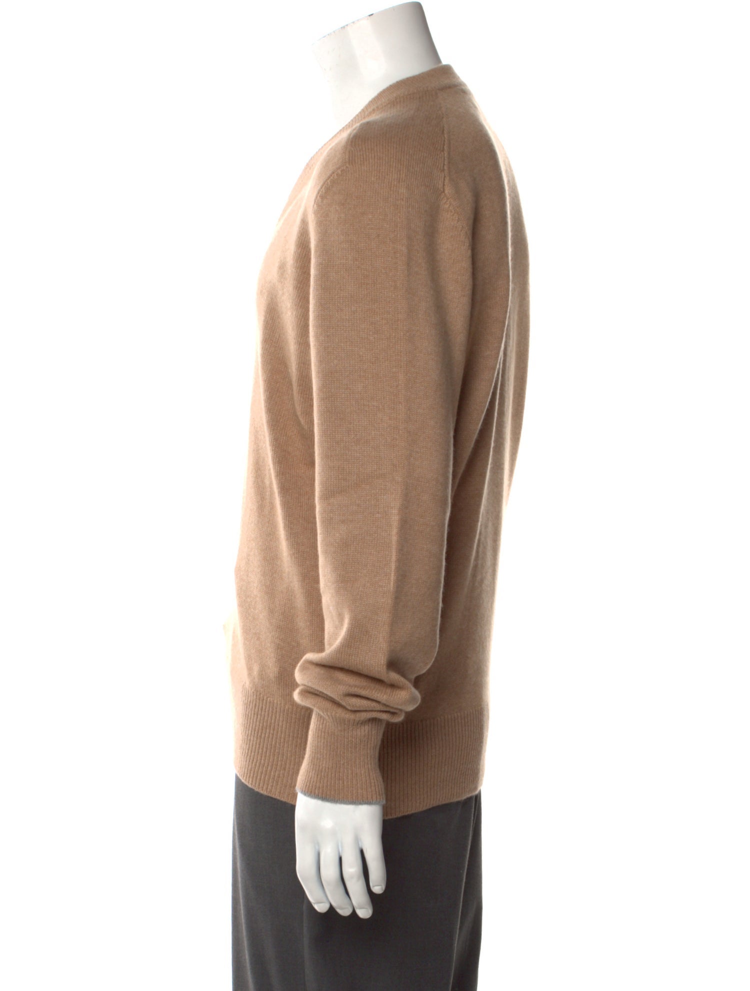 Brunello Cucinelli V-Neck Long Sleeve Pullover