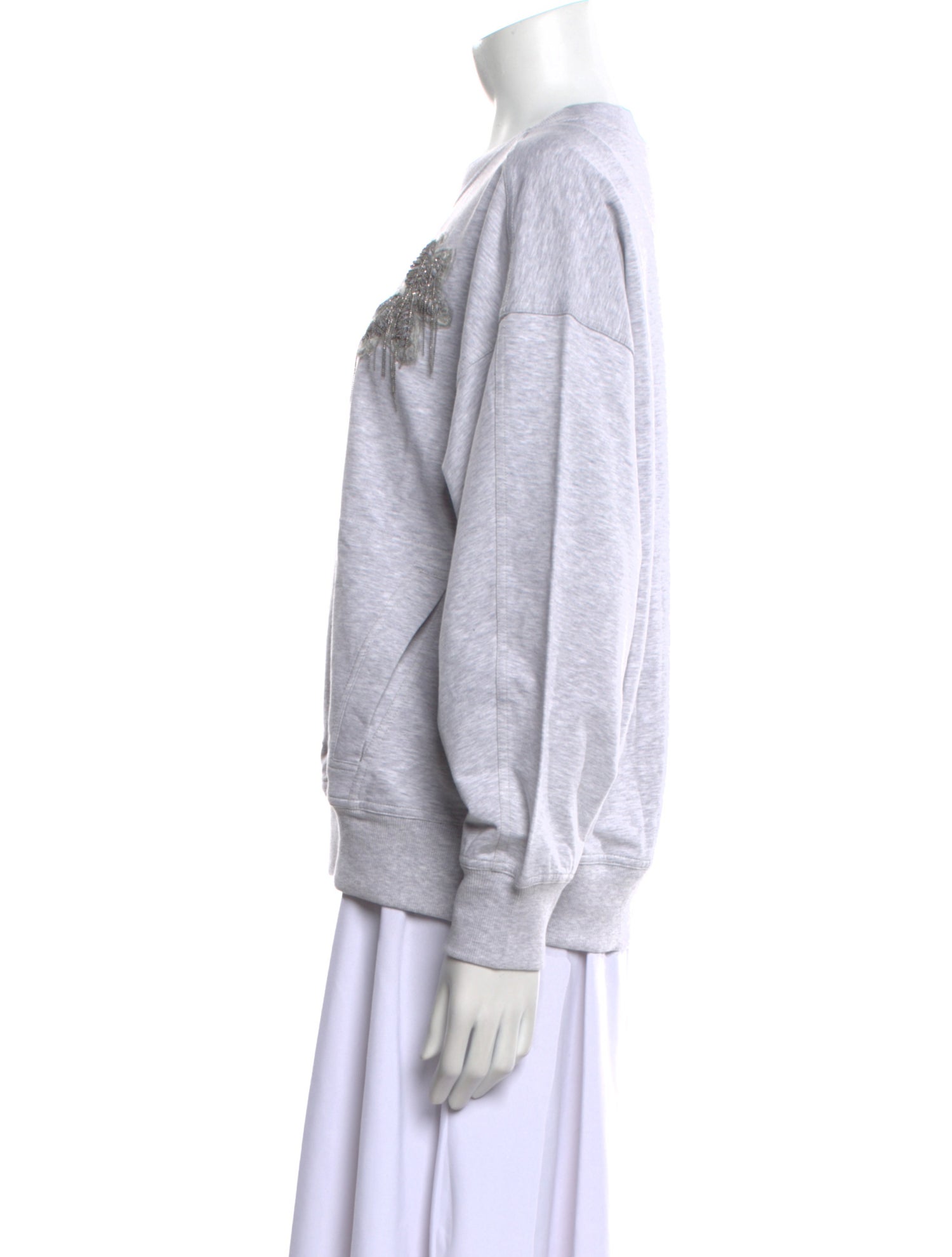 Brunello Cucinelli Crew Neck Long Sleeve Sweatshirt