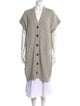 Brunello Cucinelli Virgin Wool Open Front Sweater