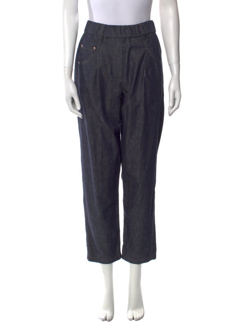 Brunello Cucinelli Straight Leg Pants